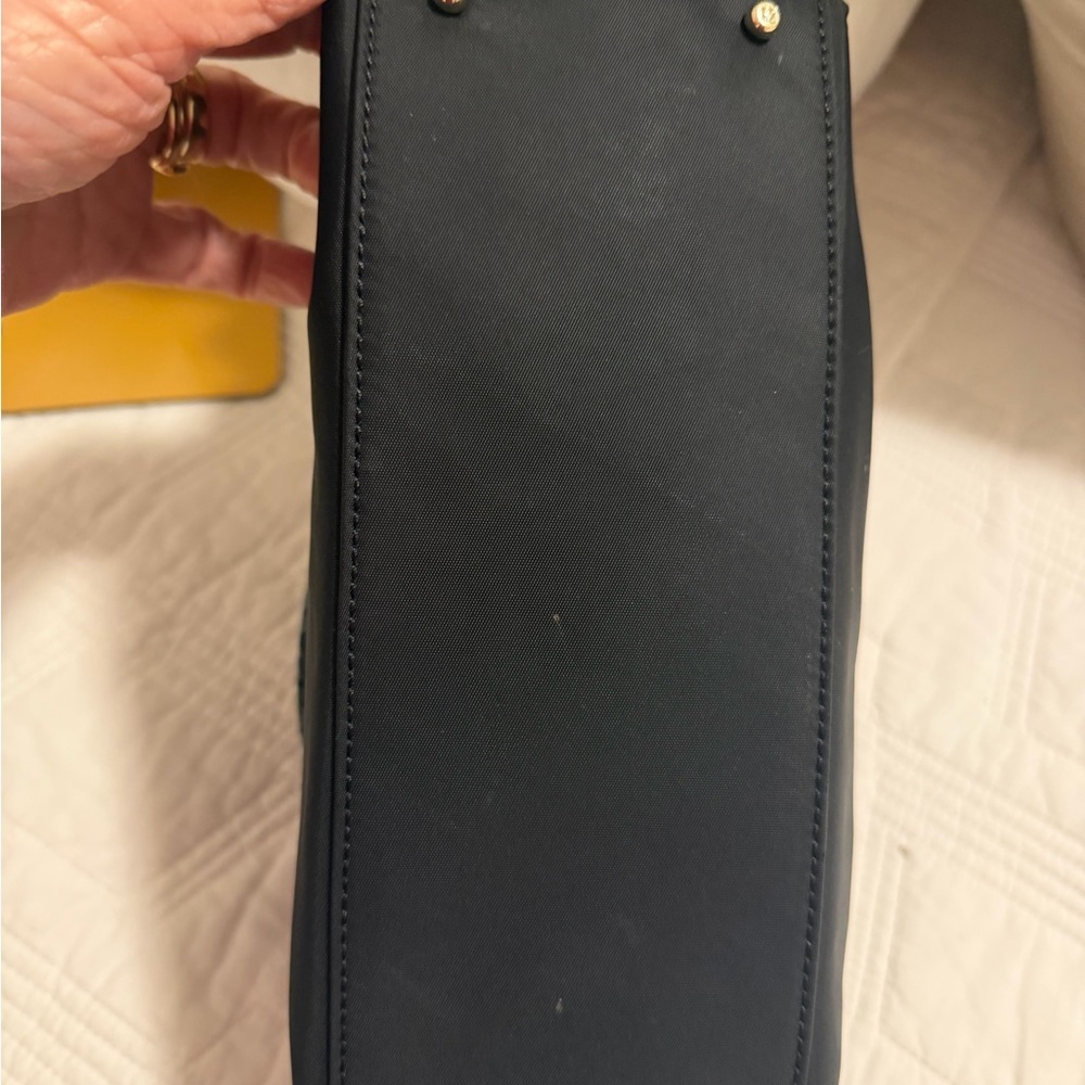 Kate Spade Y2K Black and Teal Mini Shoulder Bag 10x6 - Picture 8 of 11